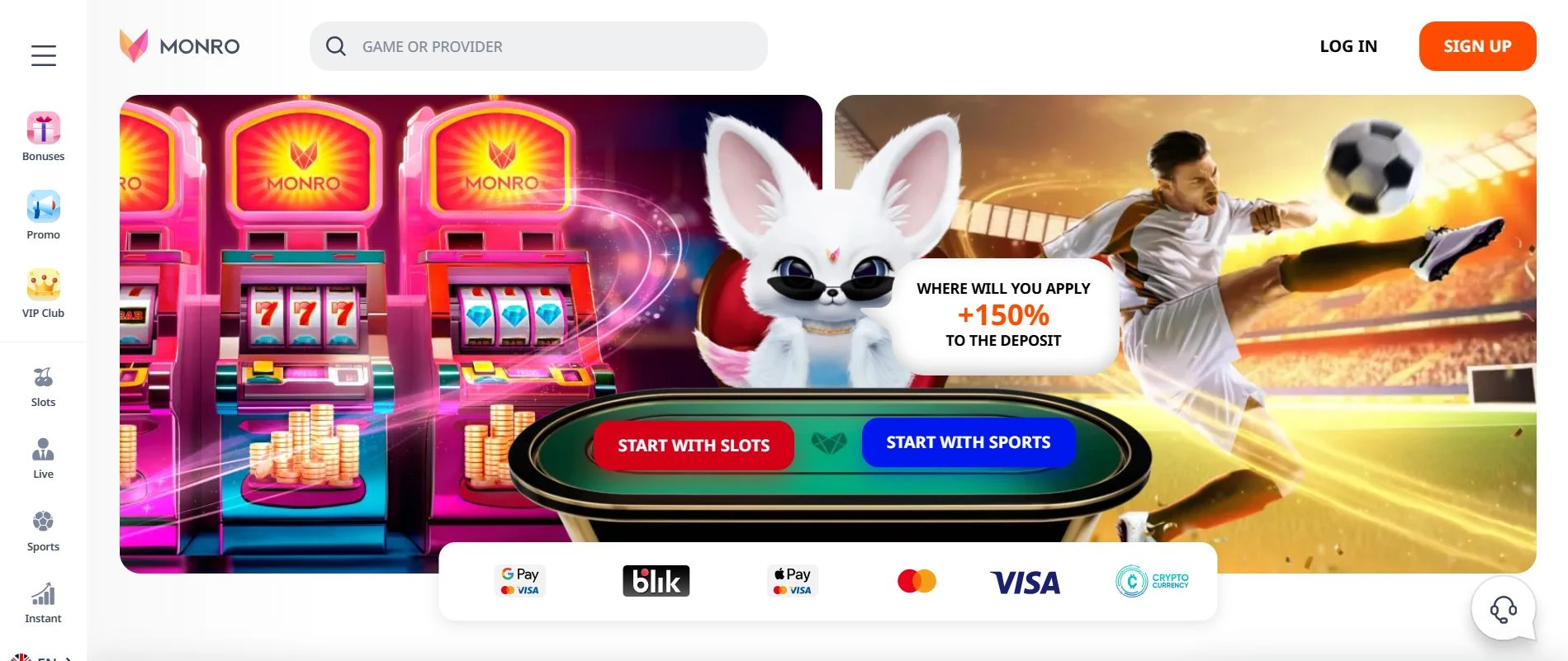 monro casino